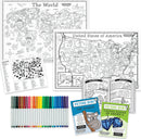 Color Find USA And The World