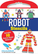 Robot Stencils: Includes 10 snazzy robot stencils!