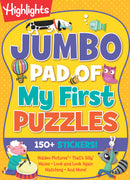 Jumbo Pad of My First Puzzles