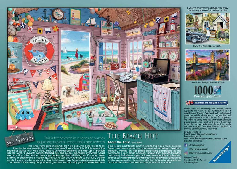 The Beach Hut (1000 pc Puzzle)