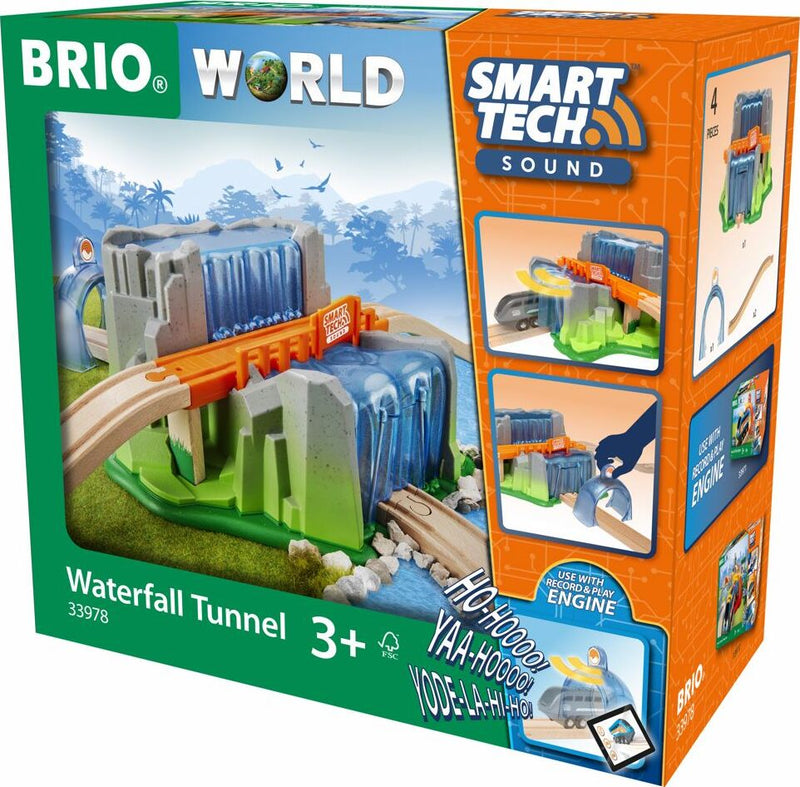 BRIO Smart Tech Sound Waterfall Tunnel 33978