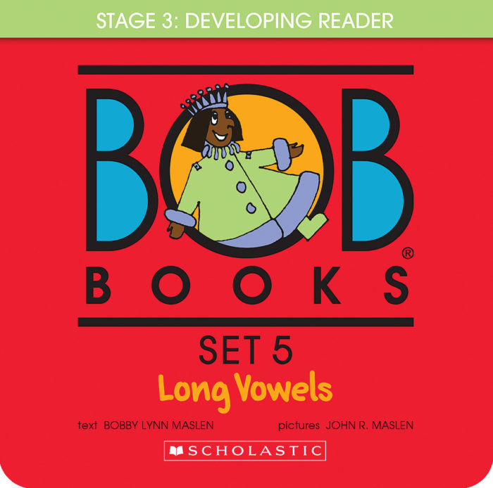 Bob Books - Long Vowels Box Set | Phonics, Ages 4 and up, Kindergarten, First Grade (Stage 3: Developing Reader)