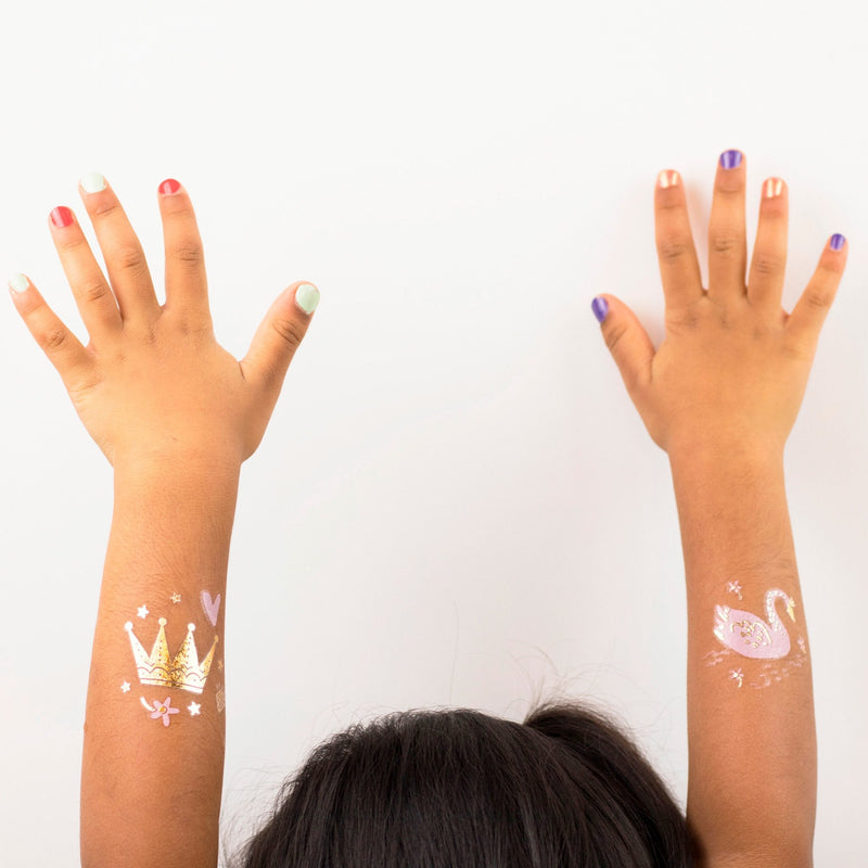 sweet princess temporary tattoos from daydream society