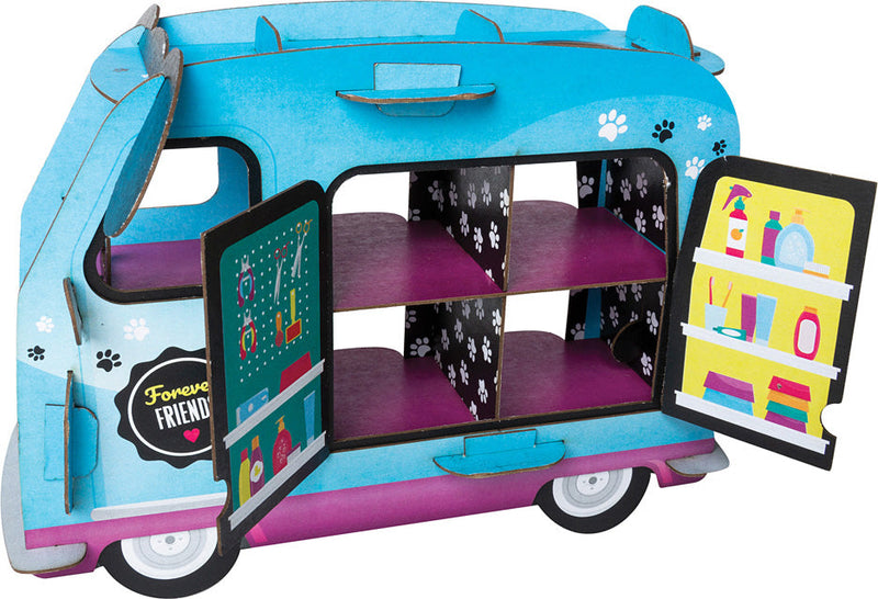 mini clay pet adoption truck