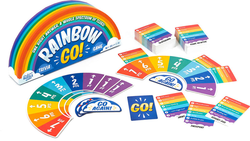 Rainbow Go! Trivia Game