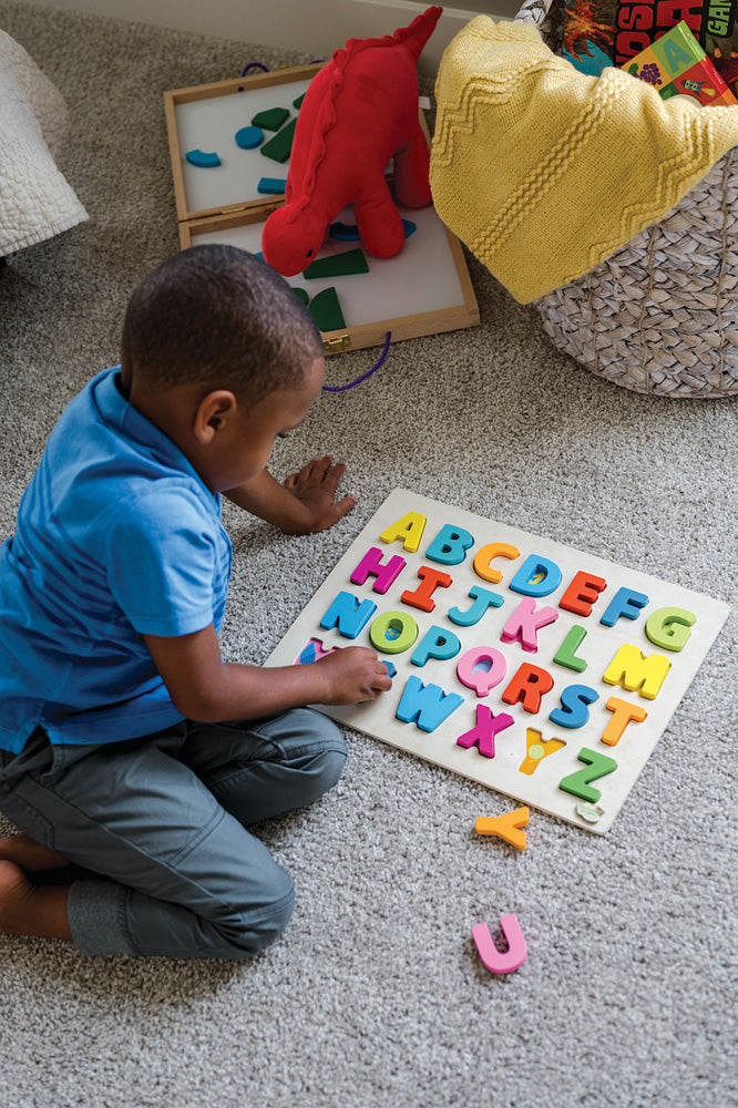 Wood Alphabet Puzzle