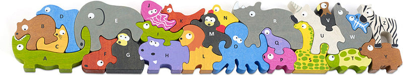 Jumbo Animal Parade A to Z Alphabet & Animal Puzzle