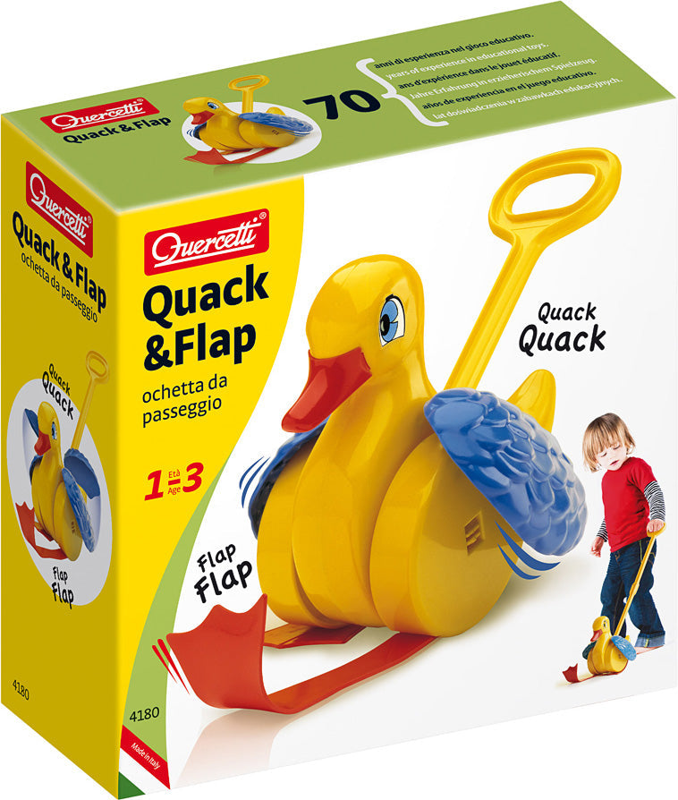 quercetti quack flap