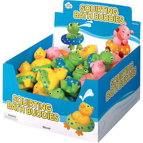 Squirting Bath Buddies (Assorted Colors)