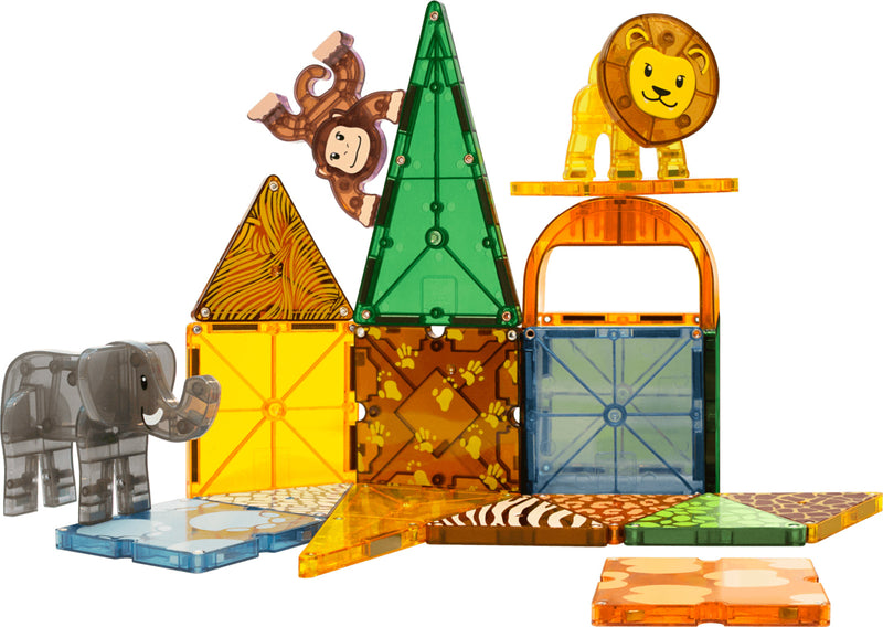 Magna-Tiles Safari Animals 25-Piece Set