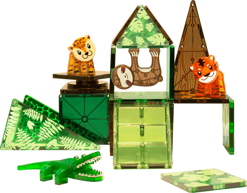 Magna-Tiles Jungle Animals 25 Piece Set