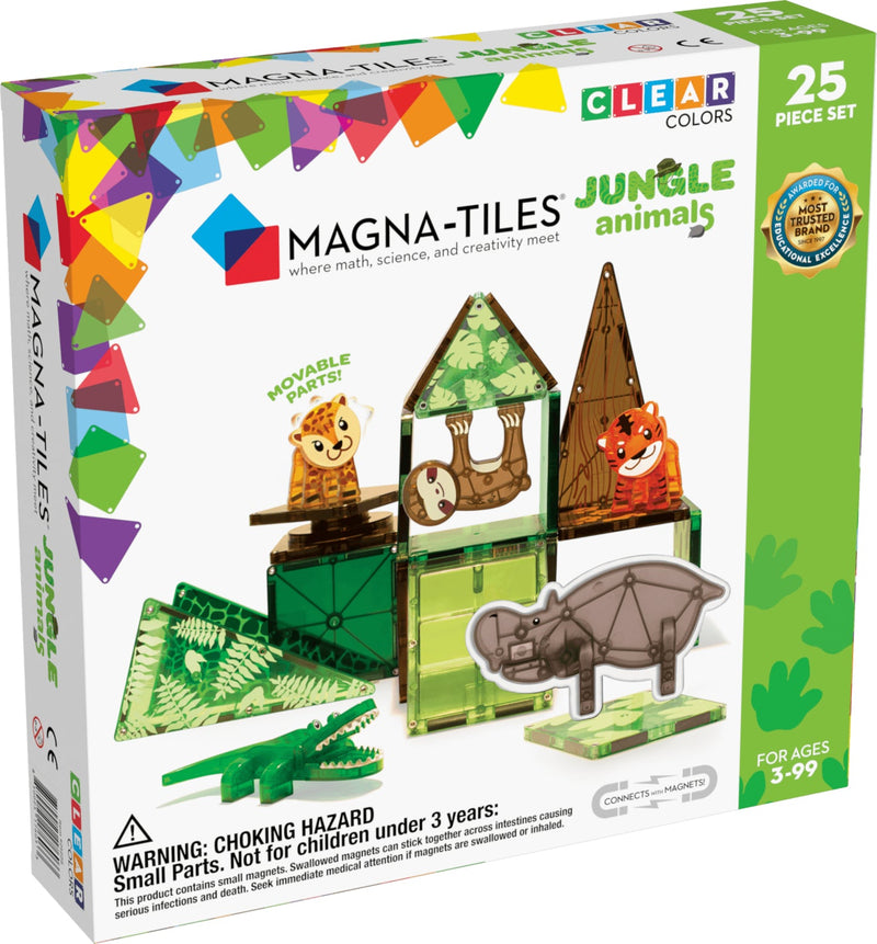 Magna-Tiles Jungle Animals 25 Piece Set