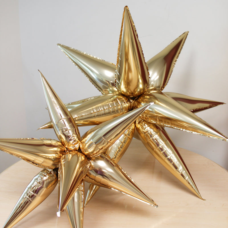 Rose Gold Starburst Cluster Balloon (40 Inches)