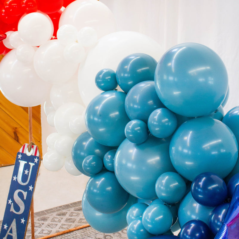 4th of July Balloon Arch - Patriotic Balloon Garland Kit