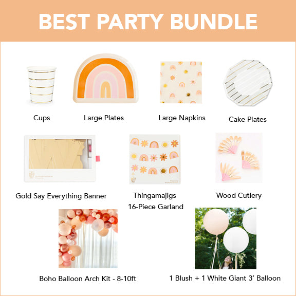 A Boho Rainbow Party Bundle