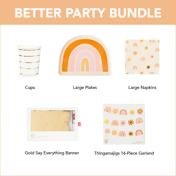 A Boho Rainbow Party Bundle