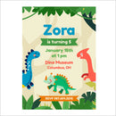 Dinosaur Invite Digital Download