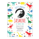 Dinosaur Invite Digital Download | Two-Rex, Three-Rex, Dino-Four, Five-o-Saurus