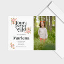 Fourever Wild Flowers Personal Photo Invite Personalized Print