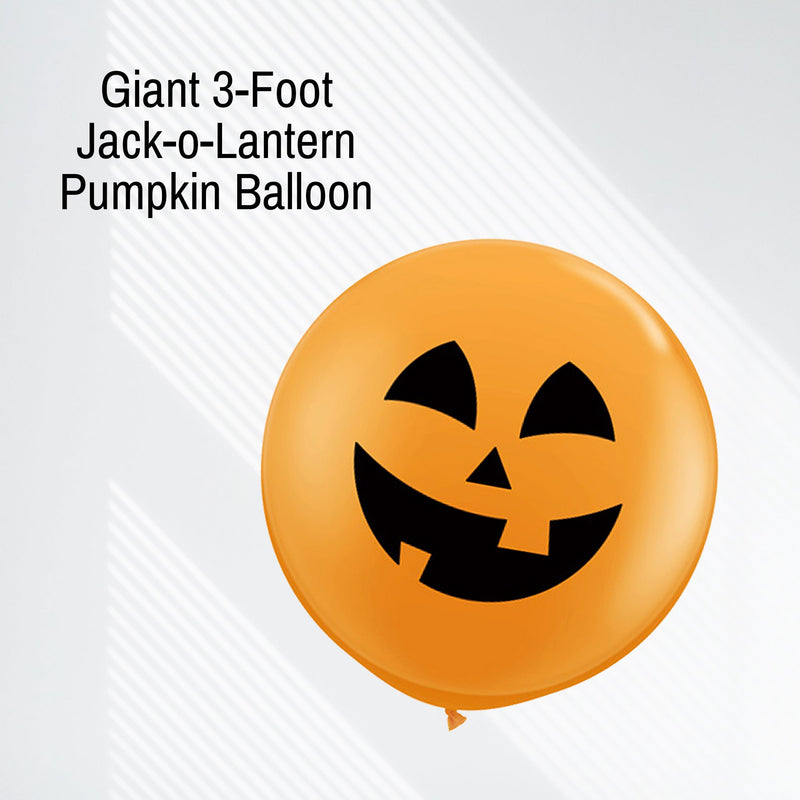 Giant 3-Foot Jack-O-Lantern Pumpkin Balloon