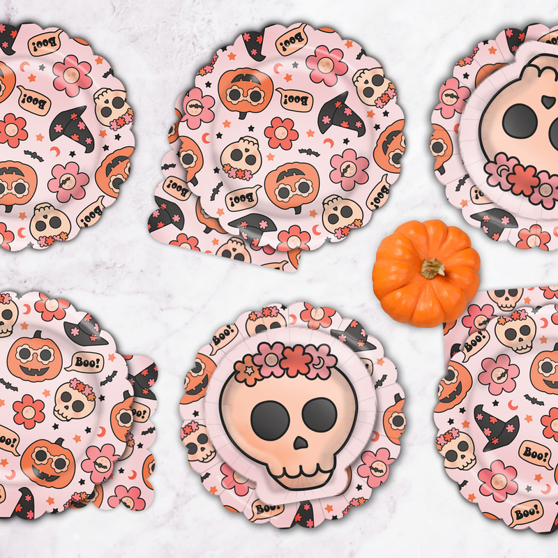 Groovy Halloween Icon Napkins (Set of 16)