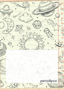 Sleepover Party Bold Invite Personalized Print