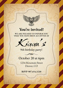 Wizard Invite Personalized Print