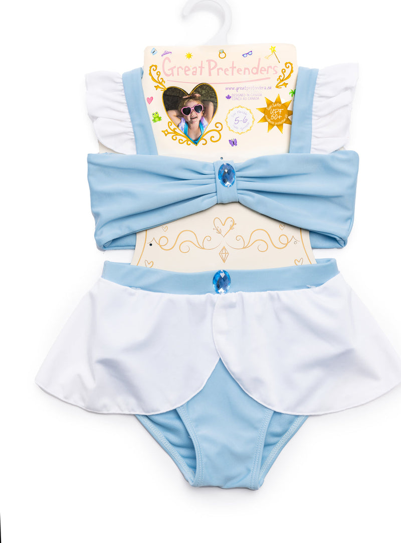 Cinderella Swimsuit (size 5-6)