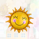 Smiling Sun Mylar Foil Balloon (29 Inches)