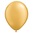 Premium Gold Latex Balloon Packs (5", 11”, 16", 24" and 36”)