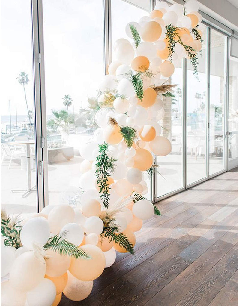 Peach and Cream Garland Balloon Kit