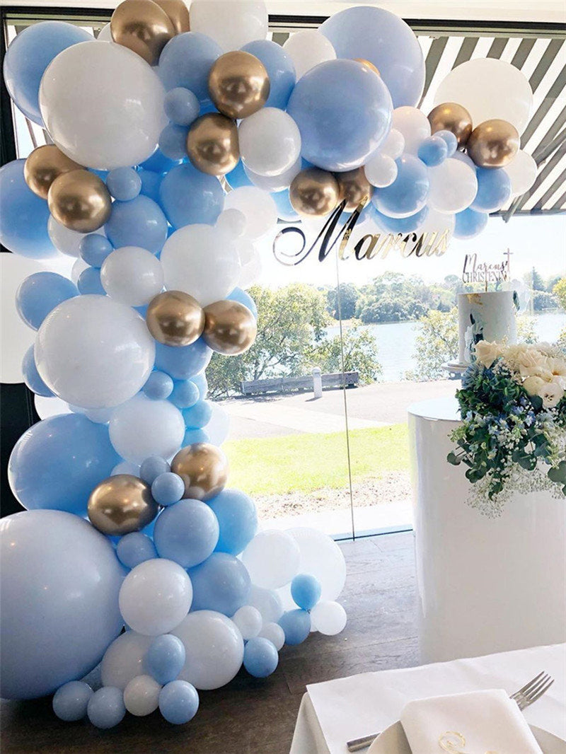 Baby Blue Balloon Arch - Balloon Garland Kit