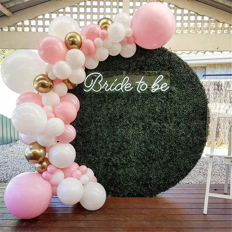 Pink and Gold Balloon Arch - Balloon Garland Kit