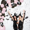 Halloween Balloon Arch - Pink & Black Balloon Garland Kit
