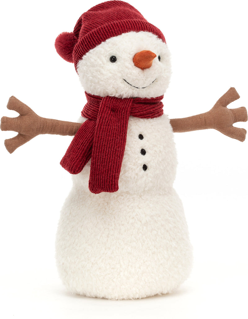 Jellycat Swm2lt Teddy Snowman Large