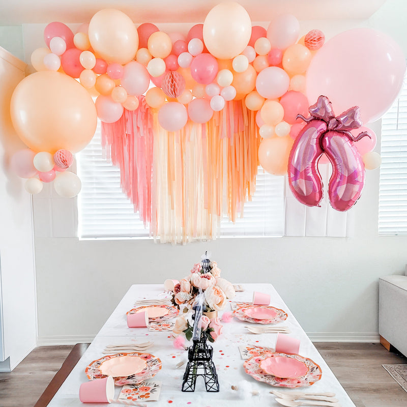 Creamsicle Balloon Arch - Pink Pastel Balloon Garland Kit