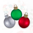 3D Red Christmas Ornament Balloon (20-Inches)