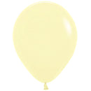 Premium Pastel Yellow Latex Balloon Packs (5", 11”, 16”, 24”, and 36”)