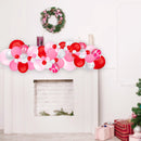 Pink & Red Candy Cane Christmas Balloon Garland Kit