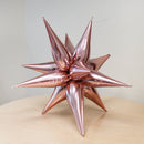 Rose Gold Starburst Cluster Balloon (26 Inches)