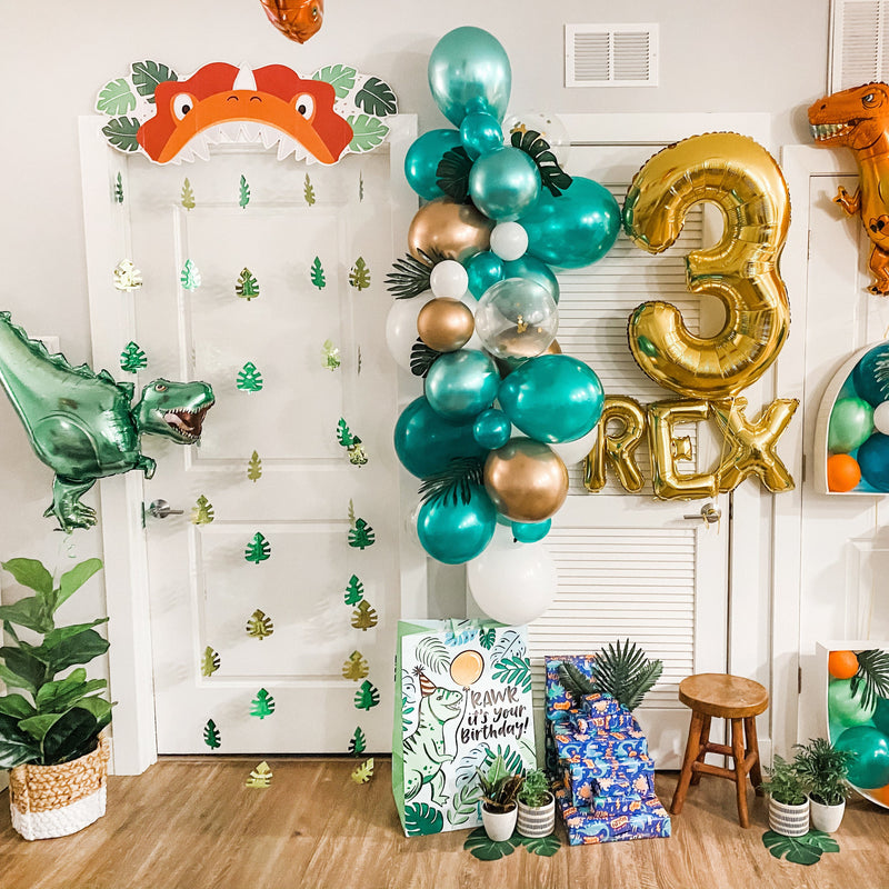 Premium Chrome Green Latex Balloon Packs (5" and 11”)