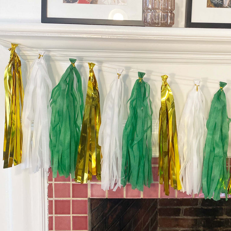 Wild One Safari Paper Tassel Tail - Tassel DIY Garland Kit