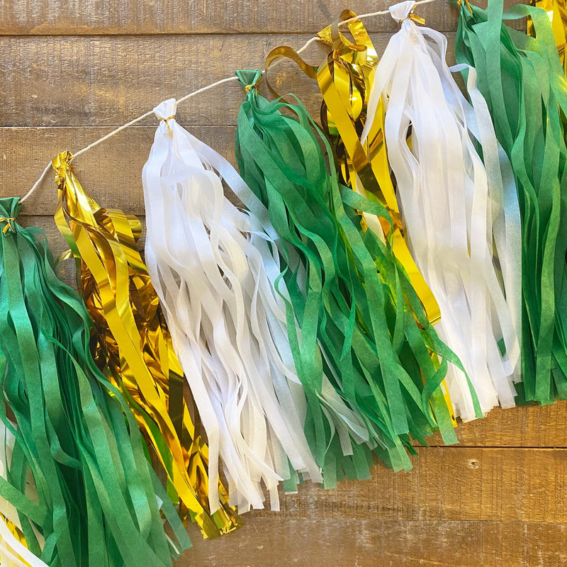 Wild One Safari Paper Tassel Tail - Tassel DIY Garland Kit