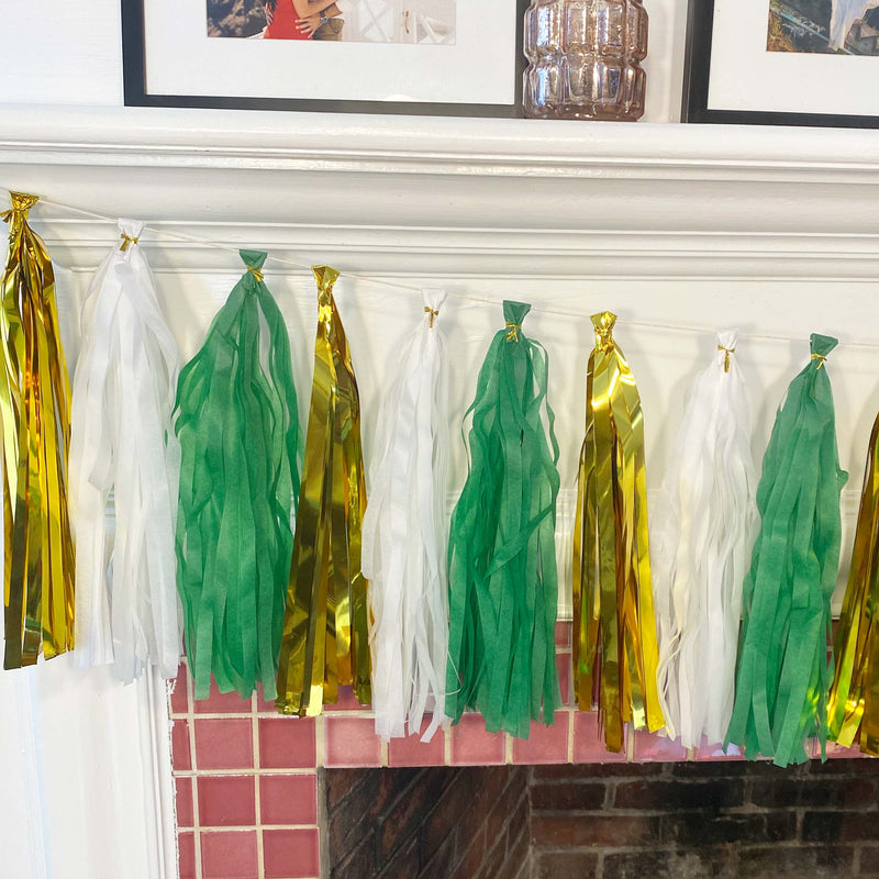 Wild One Safari Paper Tassel Tail - Tassel DIY Garland Kit