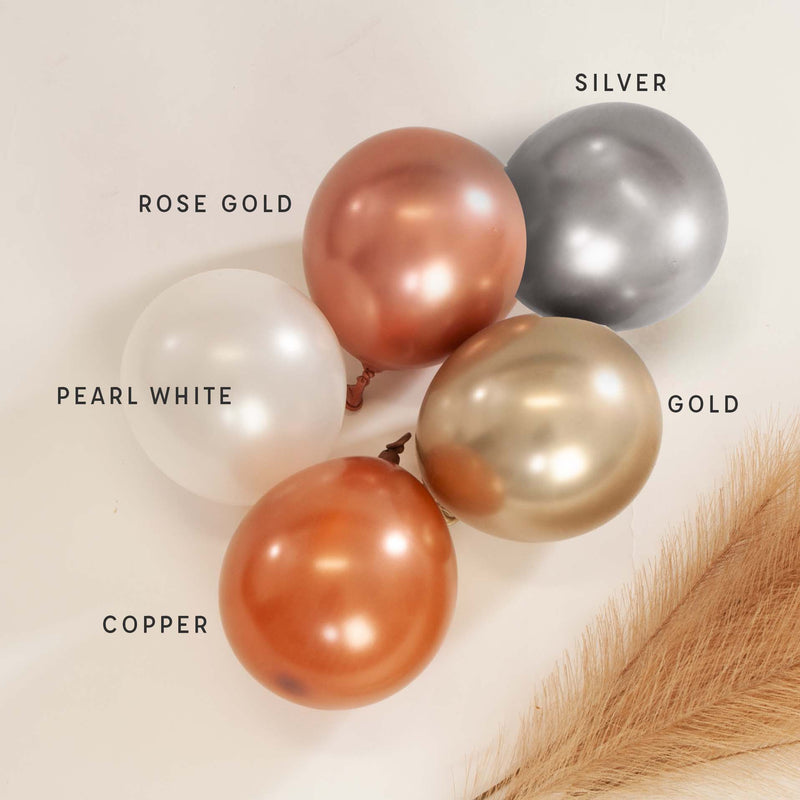 Premium Gold Latex Balloon Packs (5", 11”, 16", 24" and 36”)