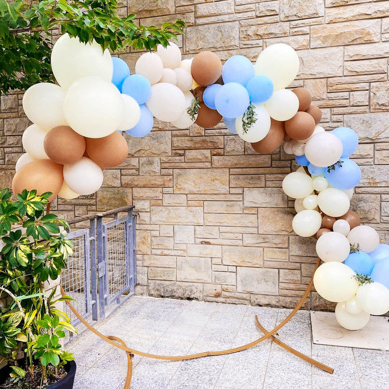 Teddy Bear Balloon Arch - Blue Balloon Garland Kit