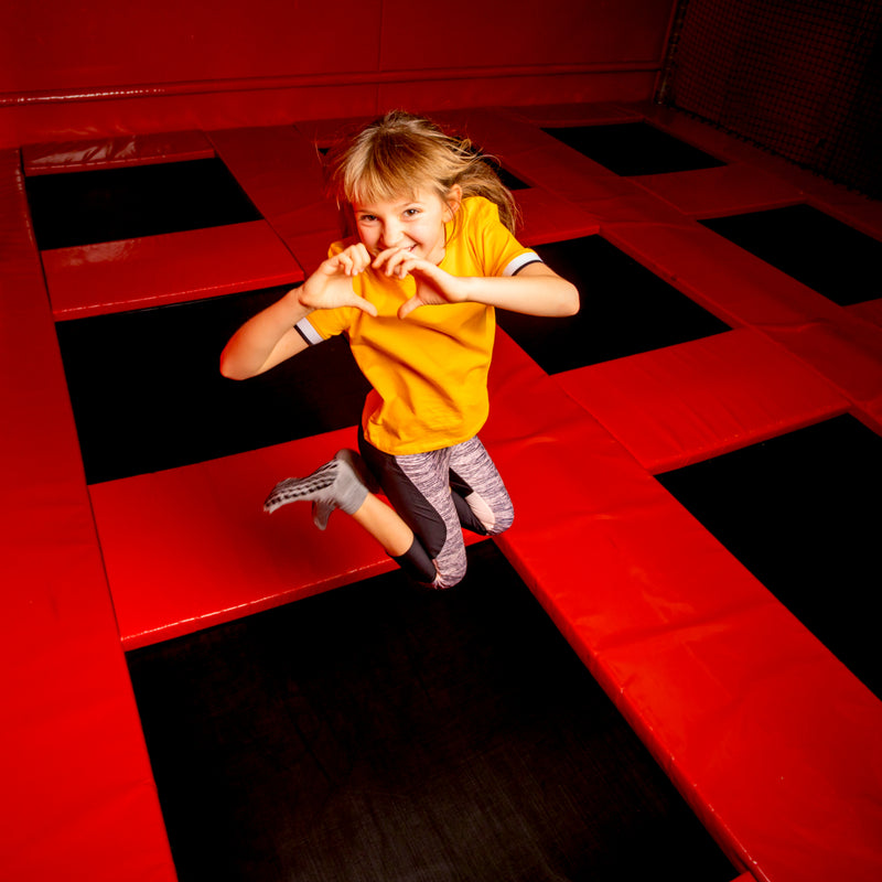 Jump Around at a Trampoline Park